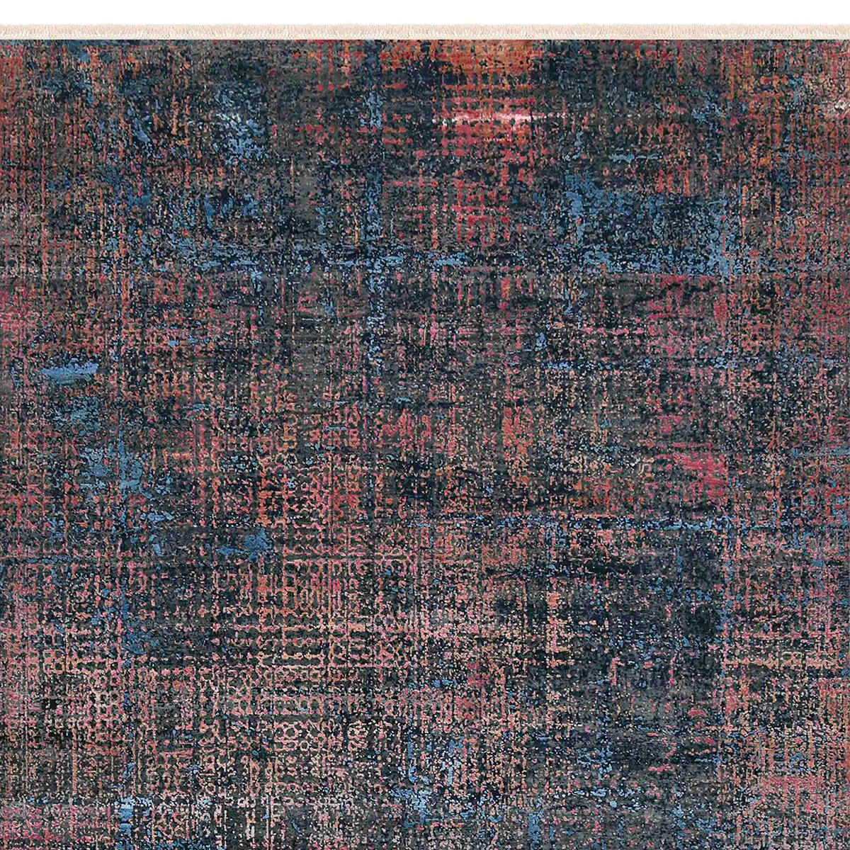 Nettilling Hand Tufted Textured Wool Modern Abstract Rug