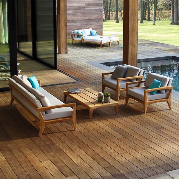 Zenhit Teak Sofa and Chair Collection