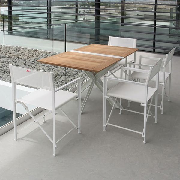 Traverse Folding Teak Table