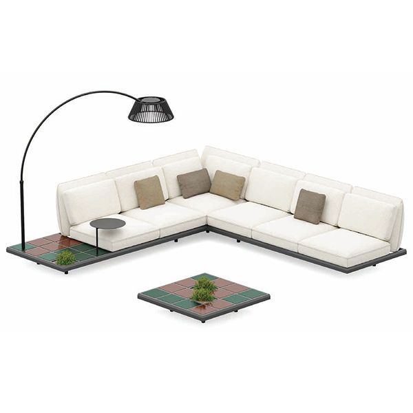 Mozaix Patio Sectional Seating