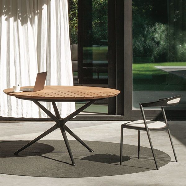 Styletto Chairs and Teak Table