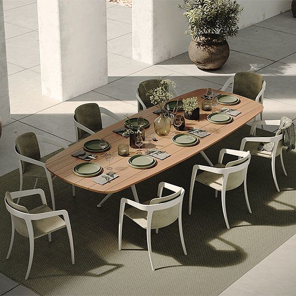 Exes Teak Dining Table and Chairs