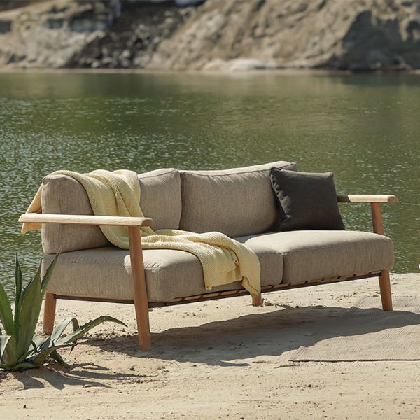 Mambo Teak Sofa and Lounge Chair