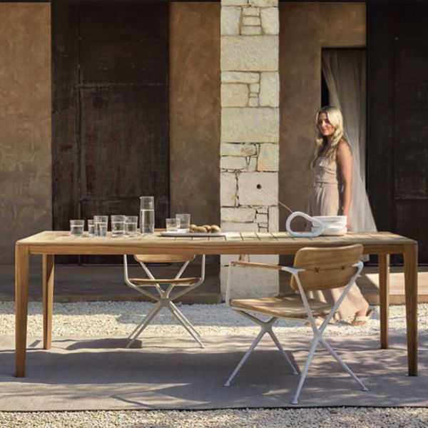 Exes Teak Chair and Table