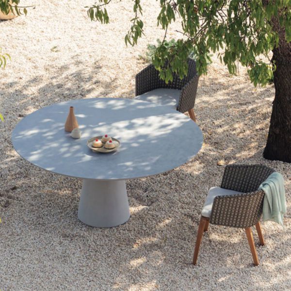 Calypso Dining Chair and Concrete Table