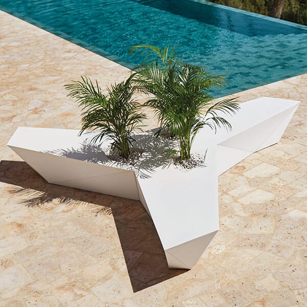 Faz Planter Bench