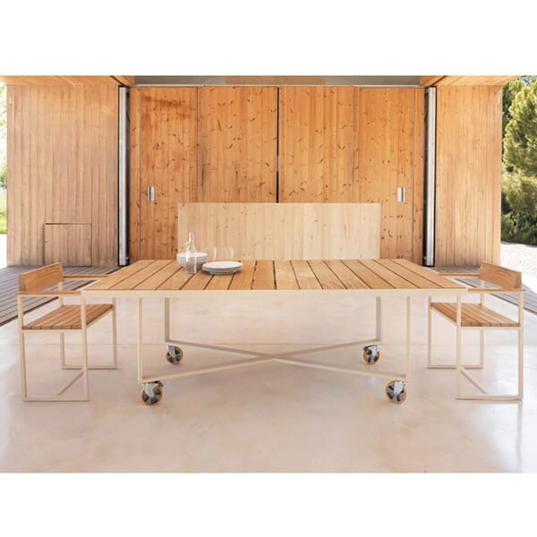 Vineyard Teak Dining Table and Chairs