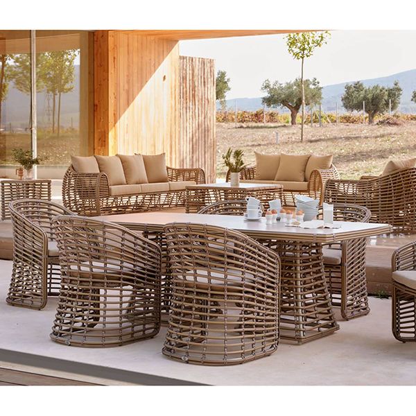 Ruby Rectangular Dining Table and Chairs