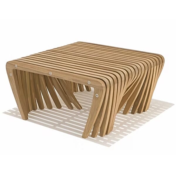Spirit Song Teak Chaise Lounge