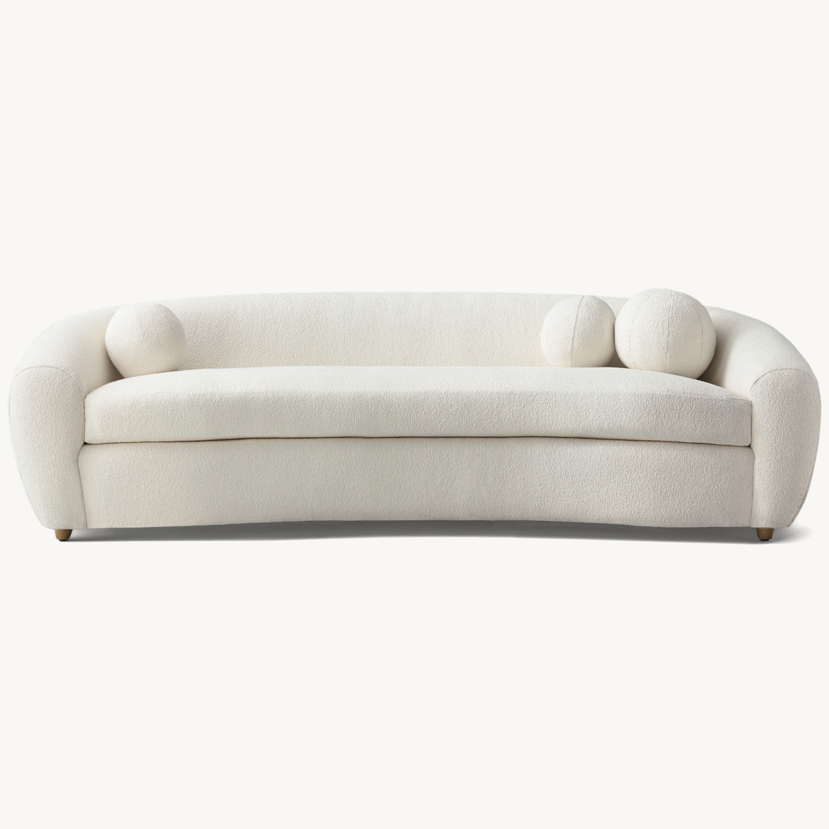 Sylvain Bench-Cushion Sofa