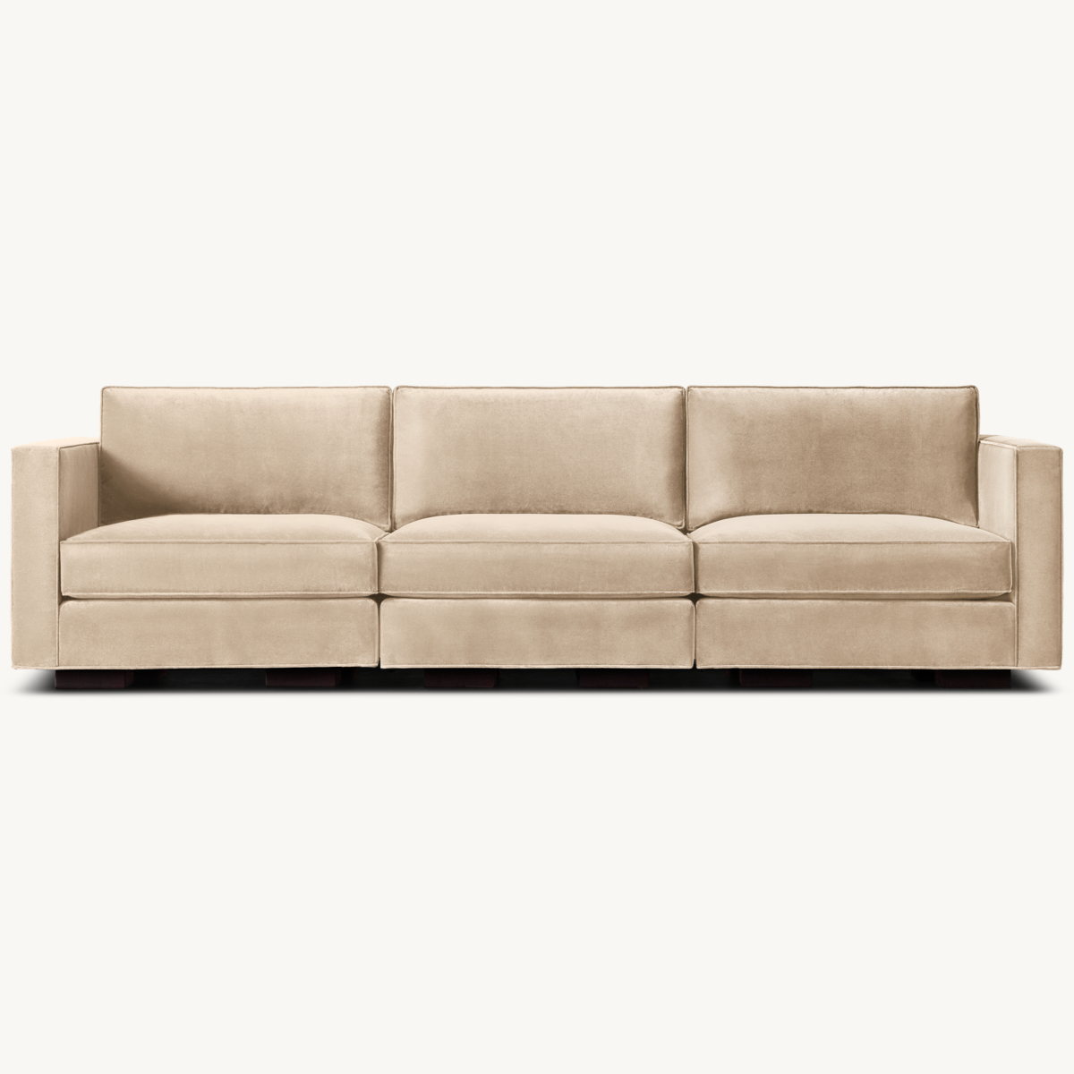 Maddox Modular Slim-Arm 3-Piece Sofa